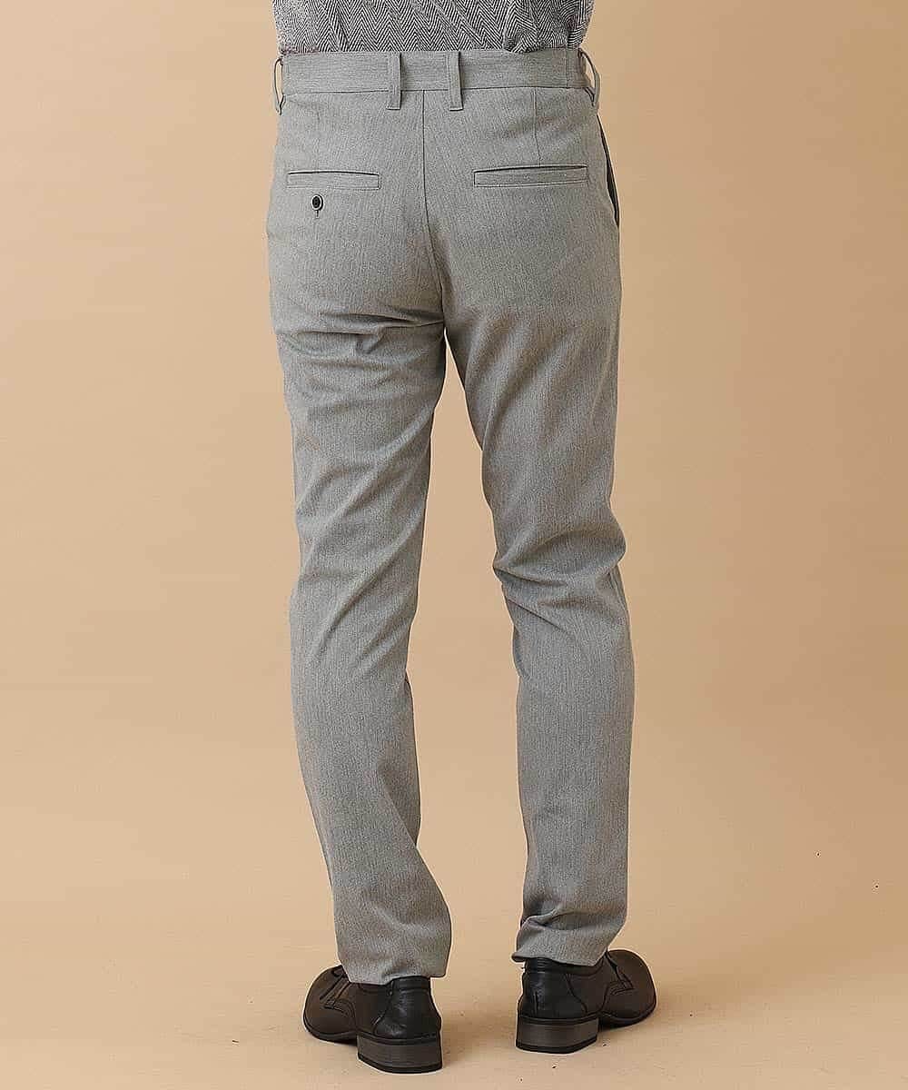 MKLAM65130 MK MICHEL KLEIN HOMME(MKミッシェルクランオム) ソフトサーモサテンストレッチ グレー
