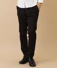 MKLAM65130 MK MICHEL KLEIN HOMME(MKミッシェルクランオム) ソフトサーモサテンストレッチ ブラック