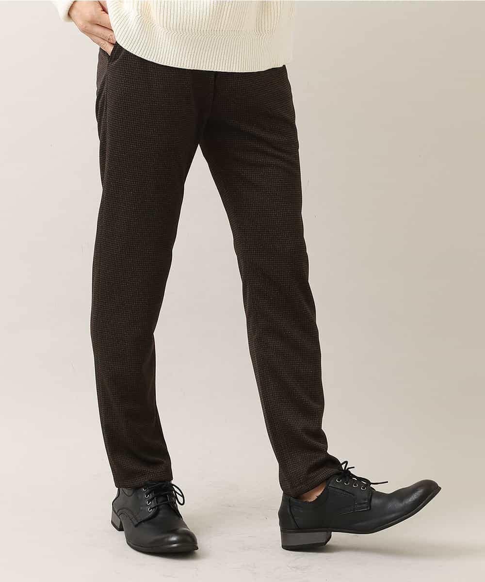 MKLAM66110 MK MICHEL KLEIN HOMME(MKミッシェルクランオム) パンツ／フォルモザチドリ ブラウン