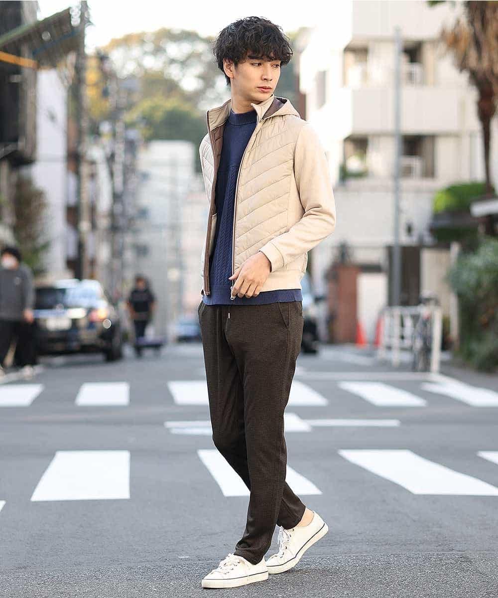 MKLAM66110 MK MICHEL KLEIN HOMME(MKミッシェルクランオム) パンツ／フォルモザチドリ ブラウン