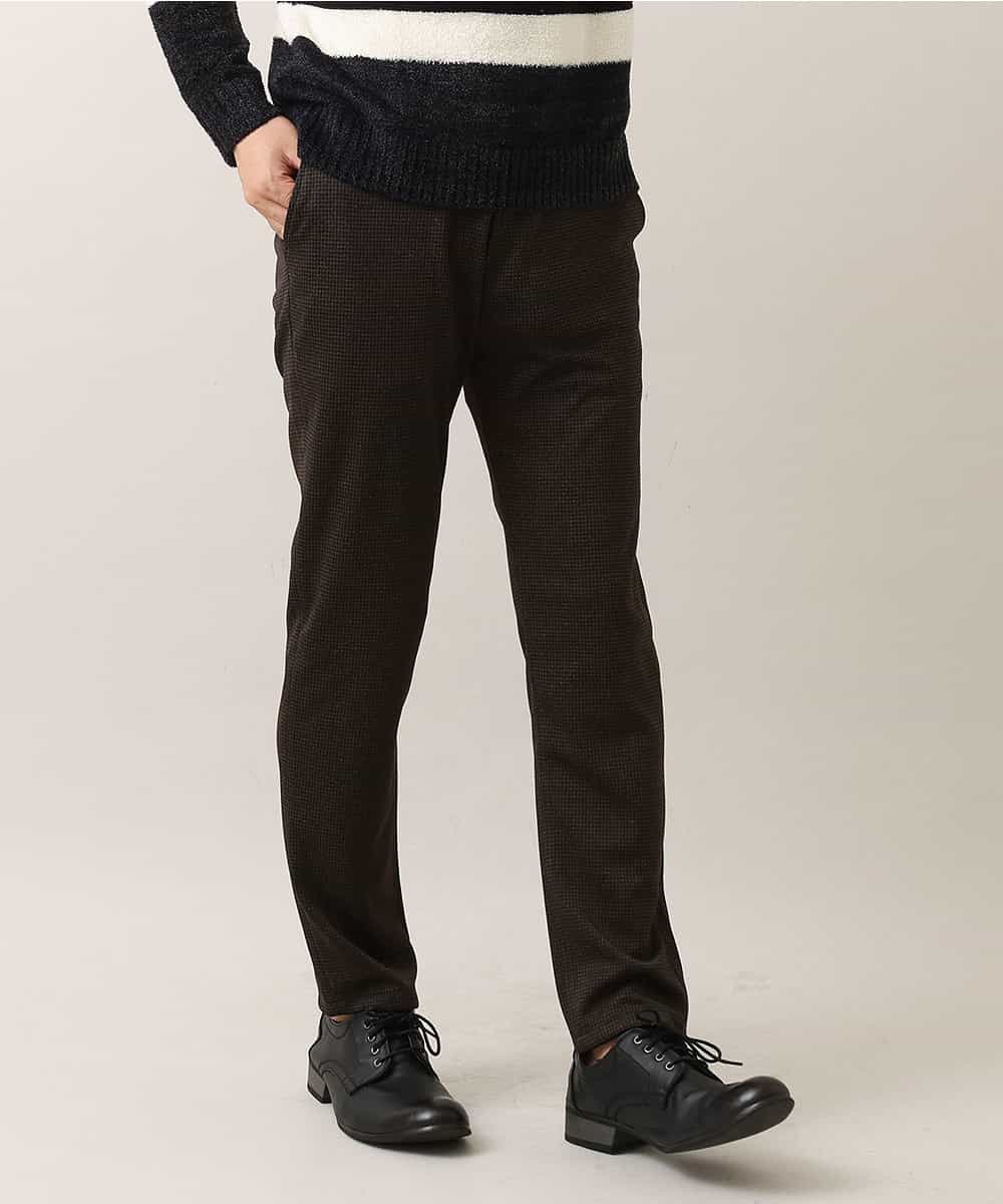 MKLAM66110 MK MICHEL KLEIN HOMME(MKミッシェルクランオム) パンツ／フォルモザチドリ ブラウン