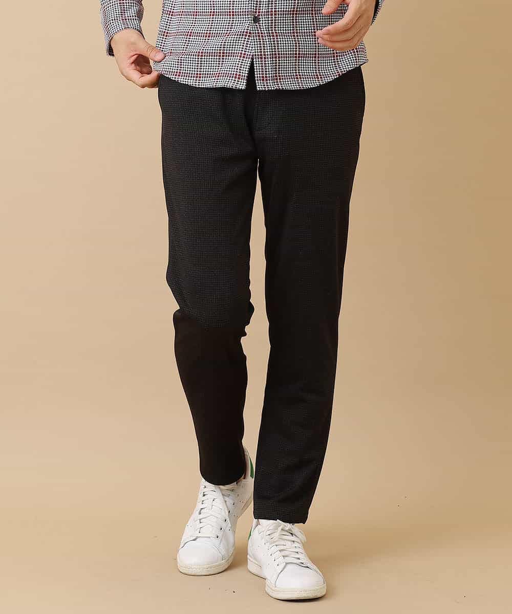 MKLAM66110 MK MICHEL KLEIN HOMME(MKミッシェルクランオム) パンツ／フォルモザチドリ ブラック