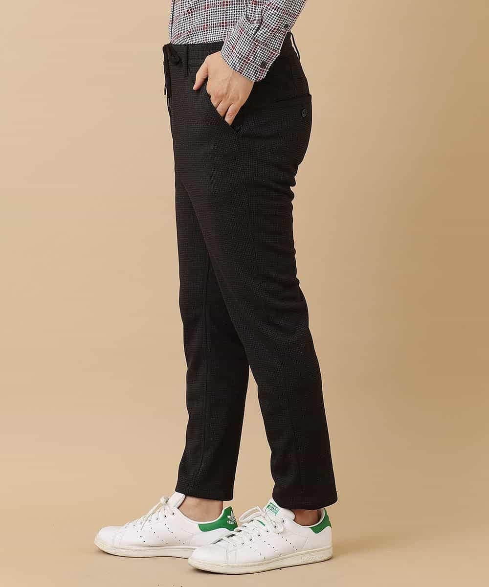 MKLAM66110 MK MICHEL KLEIN HOMME(MKミッシェルクランオム) パンツ／フォルモザチドリ ブラック