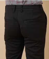 MKLAM66110 MK MICHEL KLEIN HOMME(MKミッシェルクランオム) パンツ／フォルモザチドリ ブラック