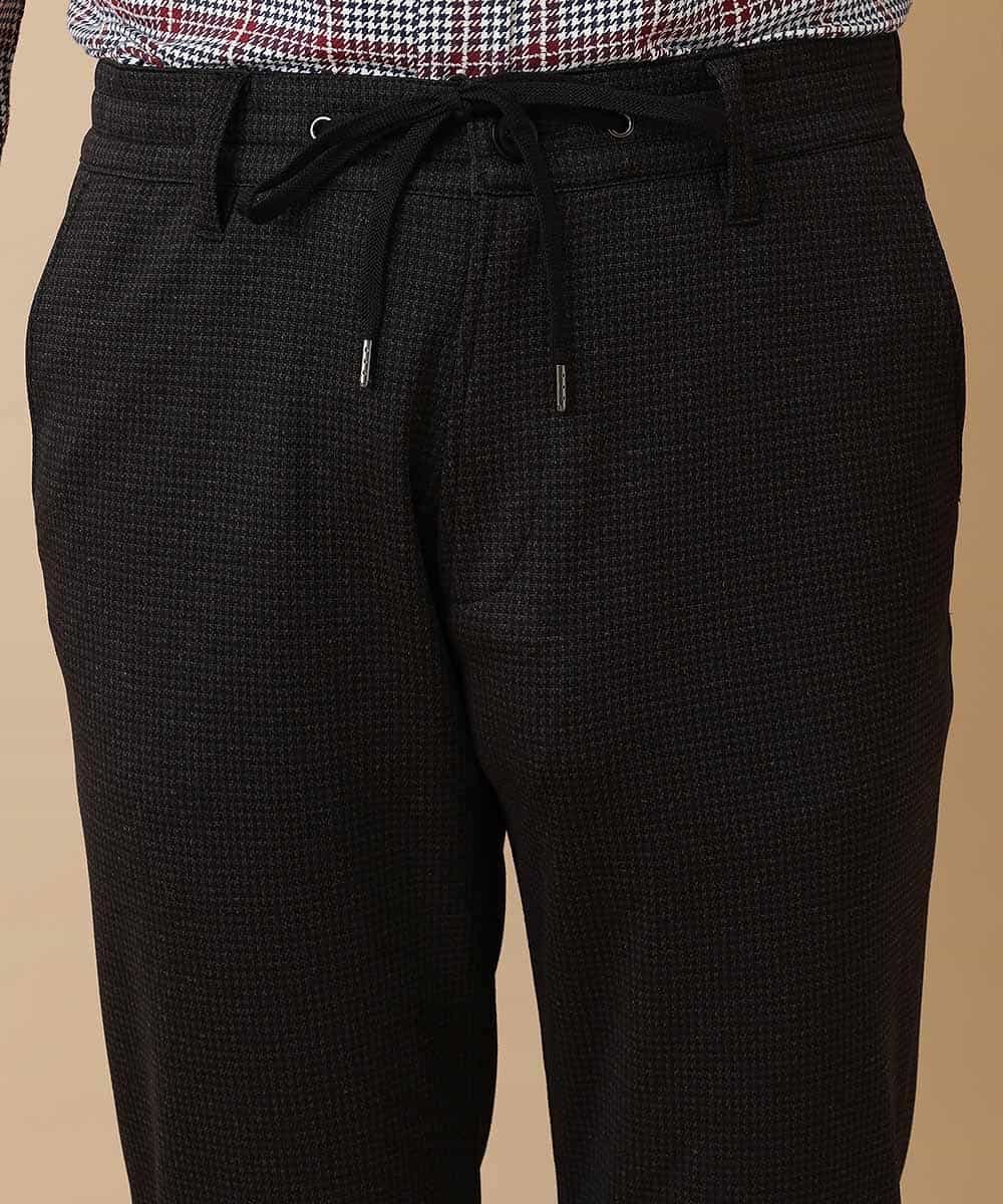 MKLAM66110 MK MICHEL KLEIN HOMME(MKミッシェルクランオム) パンツ／フォルモザチドリ ブラック