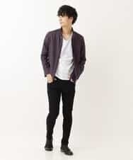 MKLAO41090 MK MICHEL KLEIN HOMME(MKミッシェルクランオム) パンツ／カツラギスキニ― ブラック(94)