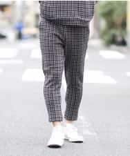 MKLAO43089 MK MICHEL KLEIN HOMME(MKミッシェルクランオム) 【ワンマイルウェア】ガンクラブフリースパンツ ブラック