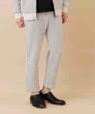 MKLAO45060 MK MICHEL KLEIN HOMME(MKミッシェルクランオム) 【ワンマイルウェア】モールパンツ ホワイト(90)