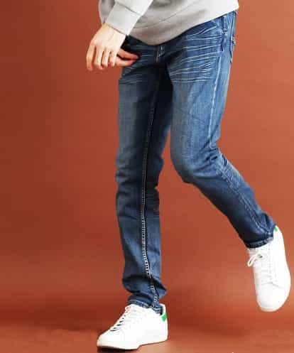 MKLAR02090 MK MICHEL KLEIN HOMME 【快適ストレッチ】ストレッチデニムパンツ