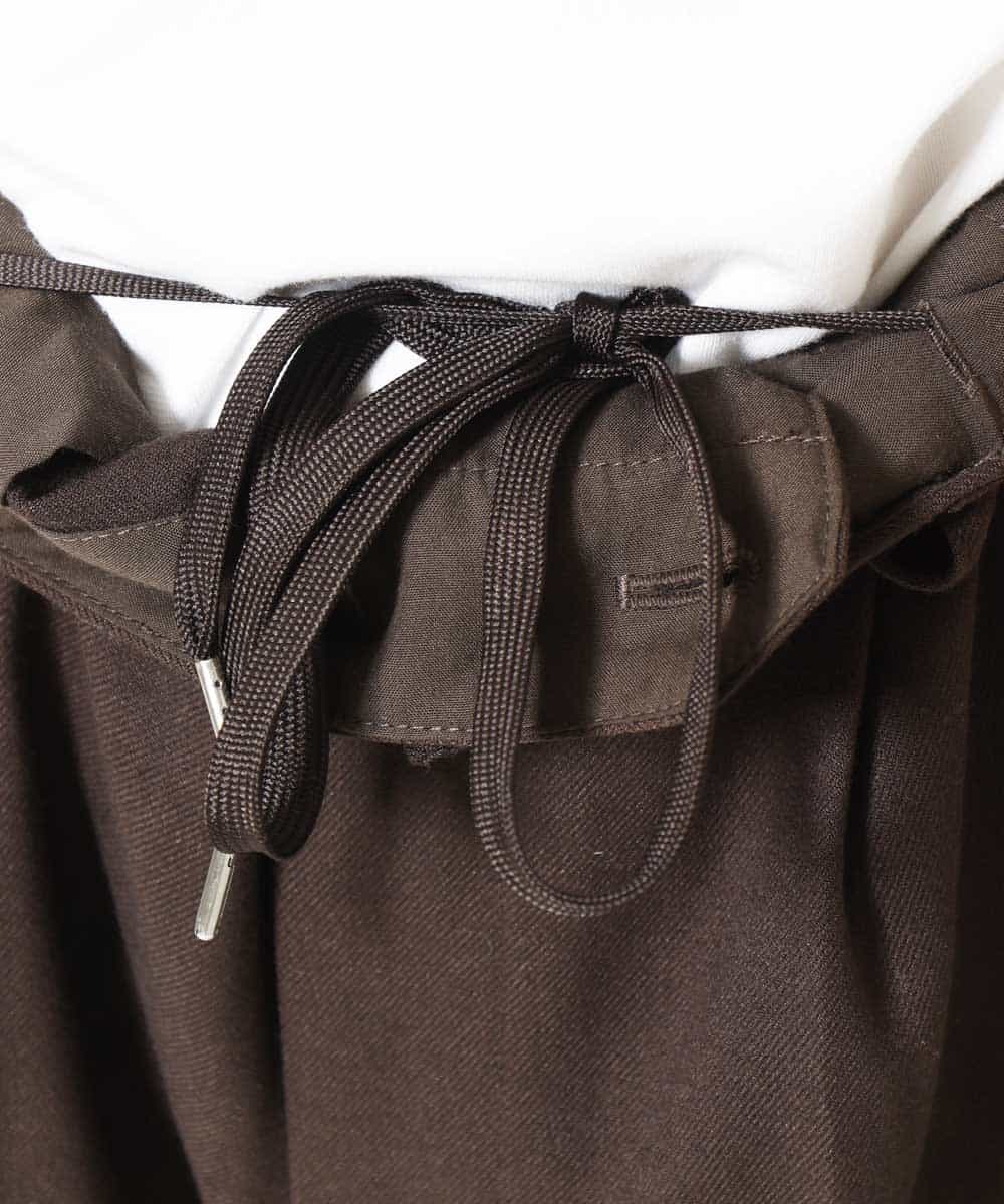 MKLAR28090 MK MICHEL KLEIN HOMME(MKミッシェルクランオム) 『ＮＥＷデザイン』TRキモウストレッチフレアボトム ブラウン