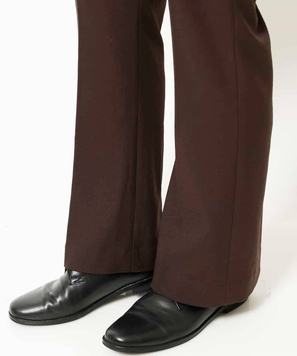 MKLAR28090 MK MICHEL KLEIN HOMME(MKミッシェルクランオム) 『ＮＥＷデザイン』TRキモウストレッチフレアボトム ブラウン