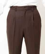 MKLAR28090 MK MICHEL KLEIN HOMME(MKミッシェルクランオム) 『ＮＥＷデザイン』TRキモウストレッチフレアボトム ブラウン