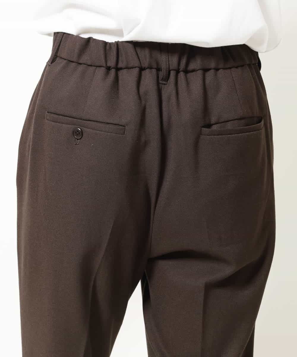 MKLAR28090 MK MICHEL KLEIN HOMME(MKミッシェルクランオム) 『ＮＥＷデザイン』TRキモウストレッチフレアボトム ブラウン