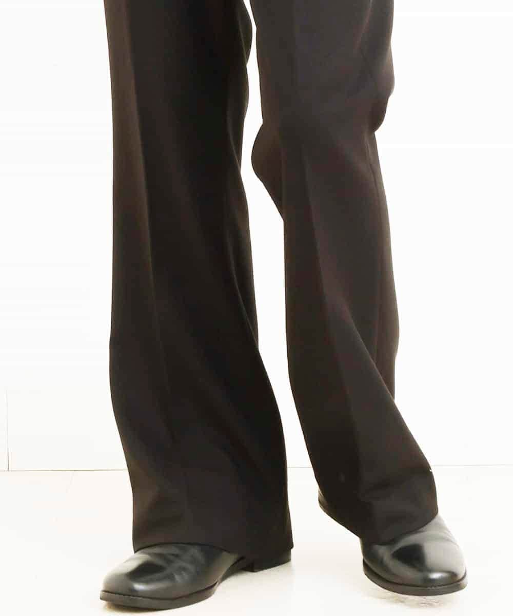 MKLAR28090 MK MICHEL KLEIN HOMME(MKミッシェルクランオム) 『ＮＥＷデザイン』TRキモウストレッチフレアボトム ブラック