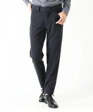 MKLAS55110 MK MICHEL KLEIN HOMME(MKミッシェルクランオム) イージースラックス ネイビー(57)