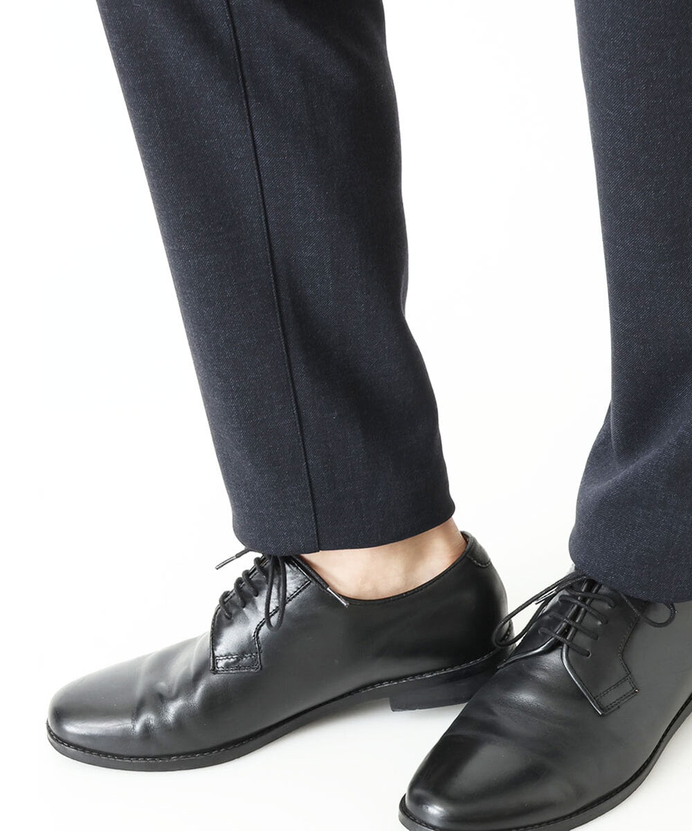 MKLAS55110 MK MICHEL KLEIN HOMME(MKミッシェルクランオム) イージースラックス ネイビー(57)
