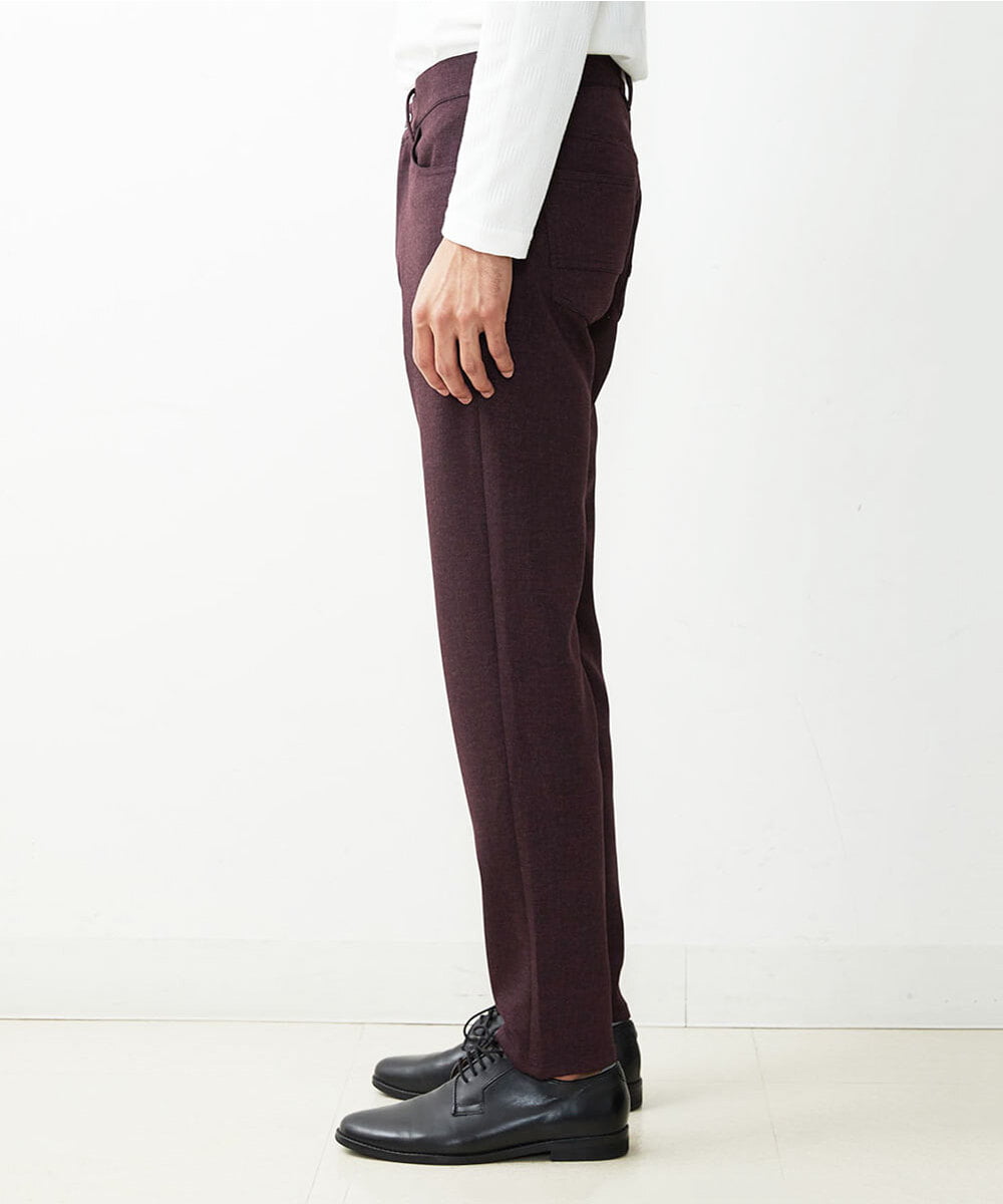MKLAS55110 MK MICHEL KLEIN HOMME(MKミッシェルクランオム) イージースラックス パープル(77)