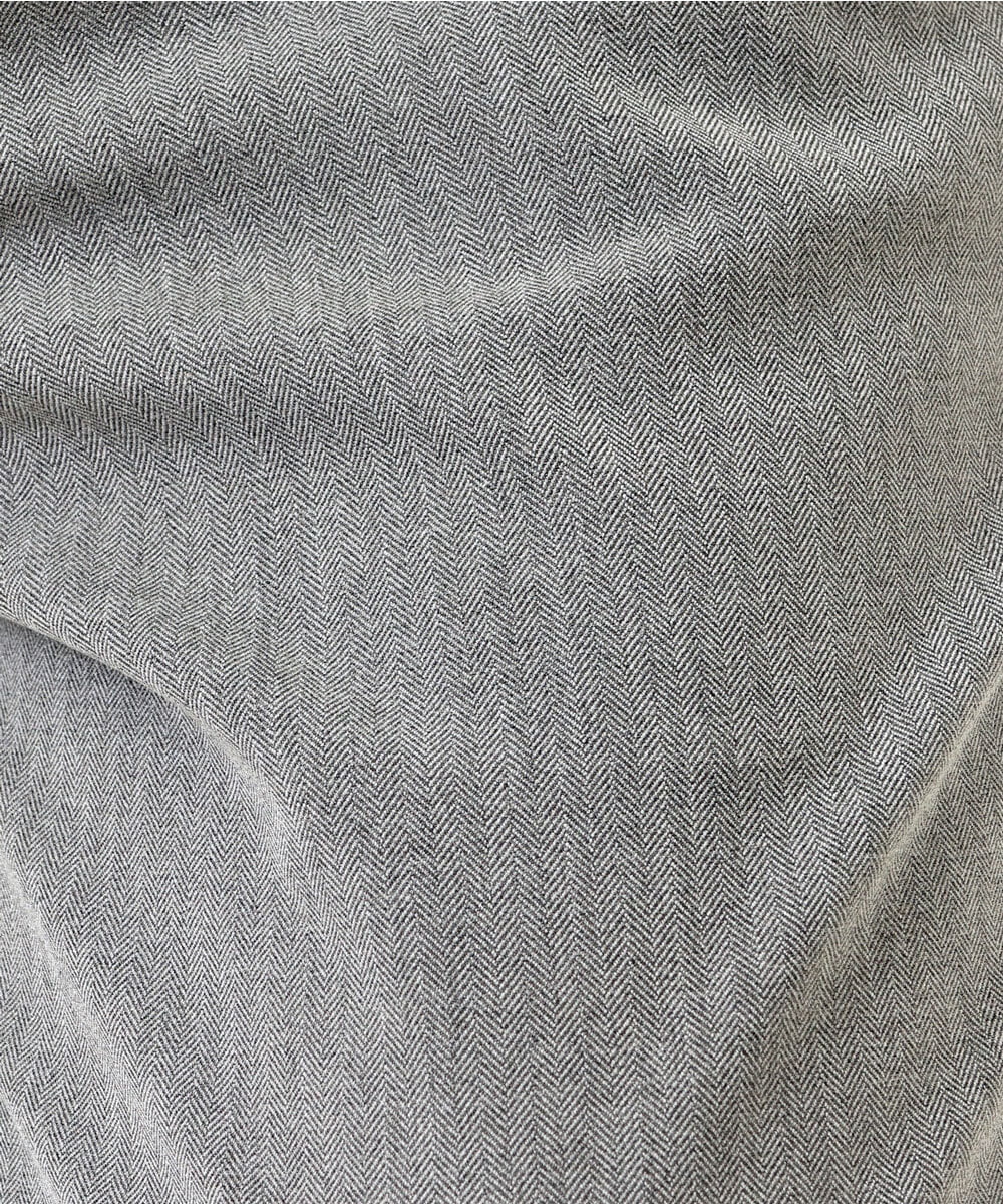 MKLAS61140 MK MICHEL KLEIN HOMME(MKミッシェルクランオム) サーモへリンボンパンツ グレー(92)