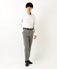 MKLAS61140 MK MICHEL KLEIN HOMME(MKミッシェルクランオム) サーモへリンボンパンツ グレー(92)