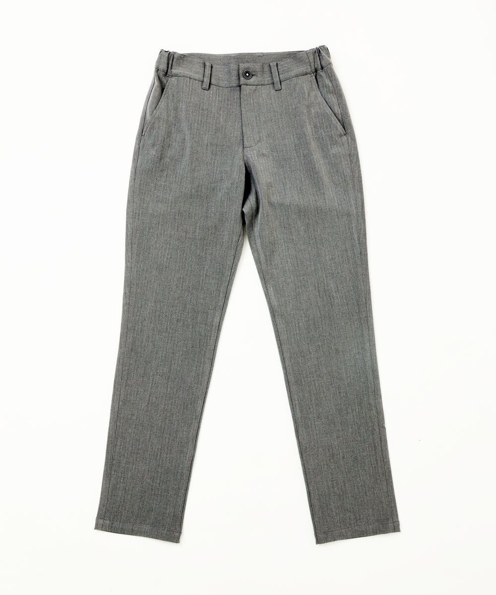 MKLAS61140 MK MICHEL KLEIN HOMME(MKミッシェルクランオム) サーモへリンボンパンツ グレー(92)