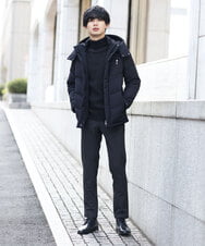 MKLAS61140 MK MICHEL KLEIN HOMME(MKミッシェルクランオム) サーモへリンボンパンツ ダークグレー(93)
