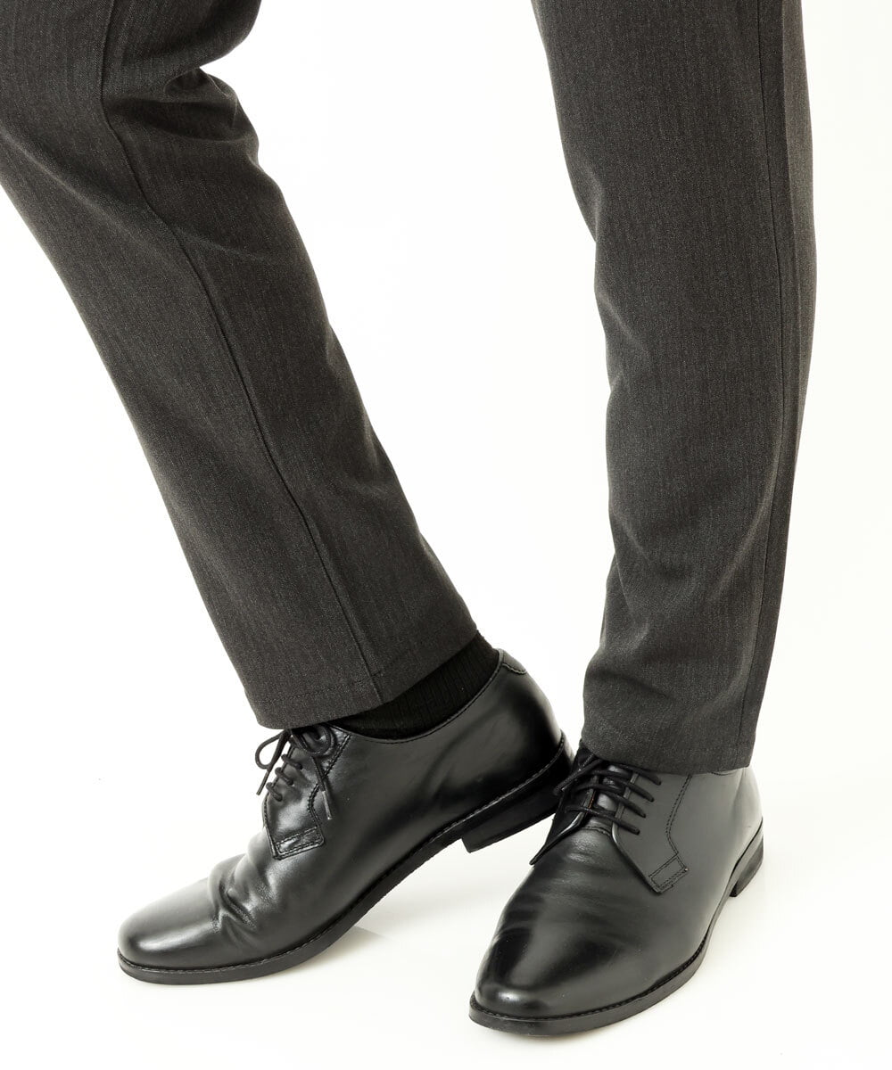 MKLAS61140 MK MICHEL KLEIN HOMME(MKミッシェルクランオム) サーモへリンボンパンツ ダークグレー(93)