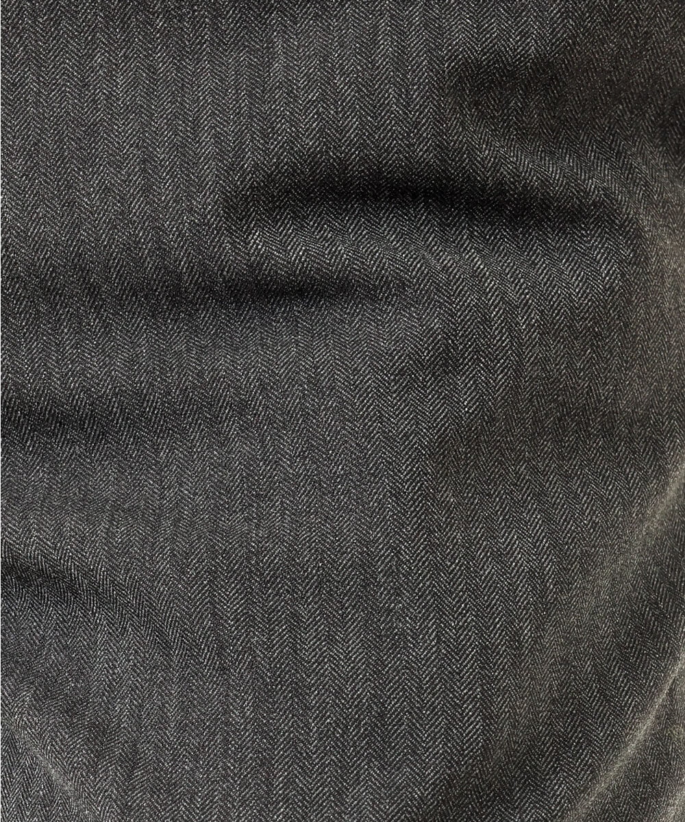 MKLAS61140 MK MICHEL KLEIN HOMME(MKミッシェルクランオム) サーモへリンボンパンツ ダークグレー(93)