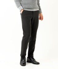 MKLAS61140 MK MICHEL KLEIN HOMME(MKミッシェルクランオム) サーモへリンボンパンツ ダークグレー(93)