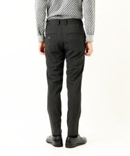 MKLAS61140 MK MICHEL KLEIN HOMME(MKミッシェルクランオム) サーモへリンボンパンツ ダークグレー(93)