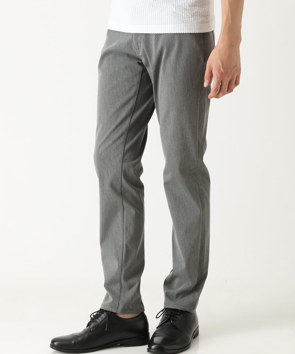 MKLAU04080 MK MICHEL KLEIN HOMME(MKミッシェルクランオム) スリムストレッチパンツ グレー