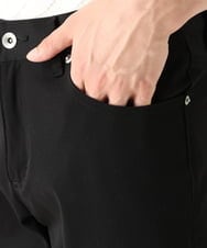 MKLAU04080 MK MICHEL KLEIN HOMME(MKミッシェルクランオム) スリムストレッチパンツ ブラック