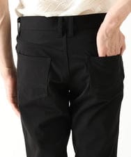 MKLAU04080 MK MICHEL KLEIN HOMME(MKミッシェルクランオム) スリムストレッチパンツ ブラック