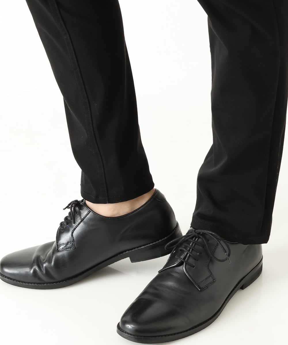 MKLAU04080 MK MICHEL KLEIN HOMME(MKミッシェルクランオム) スリムストレッチパンツ ブラック