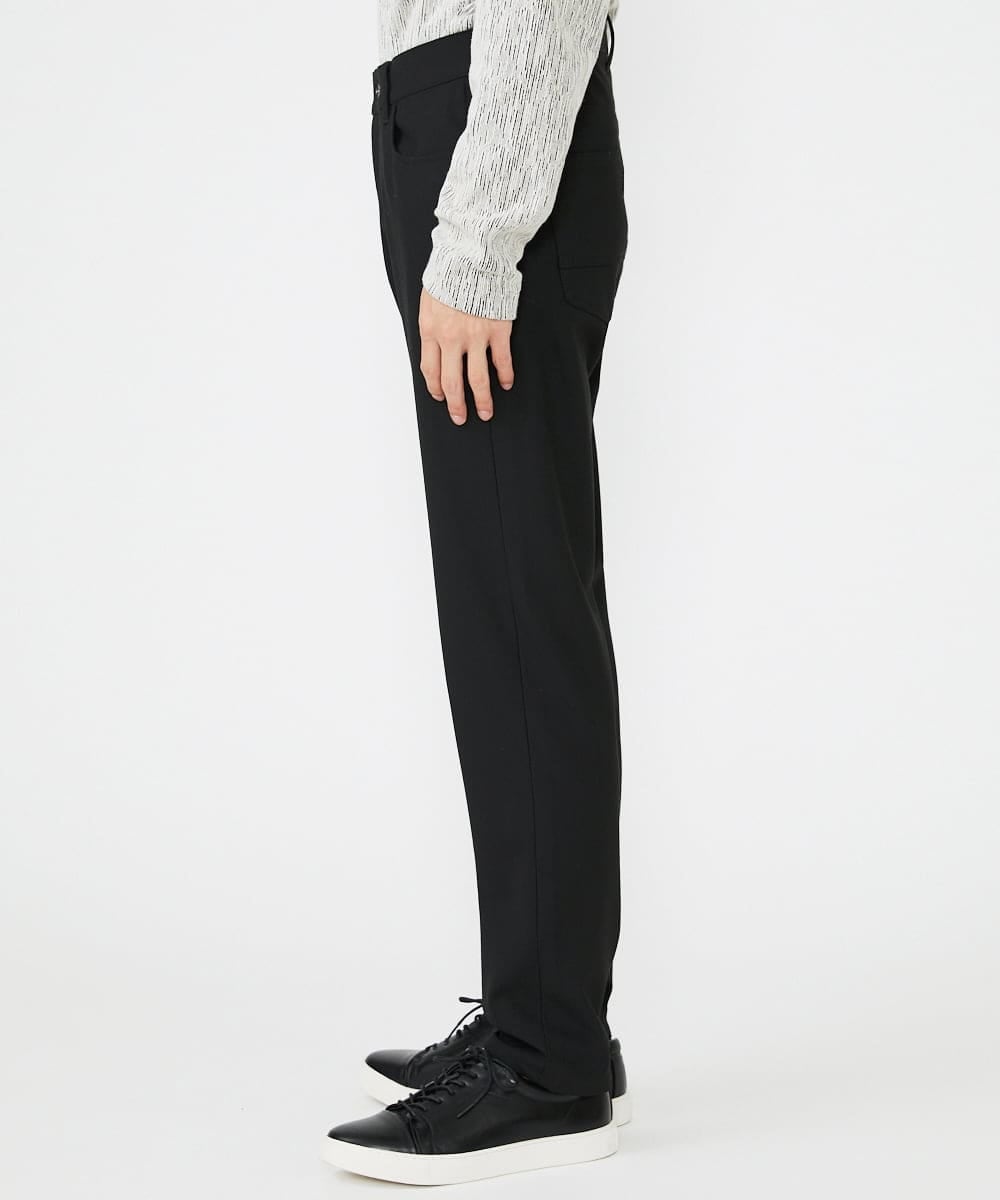 MKLAV10150 MK MICHEL KLEIN HOMME(MKミッシェルクランオム) 5ポケットブラックパンツ ブラック(94)