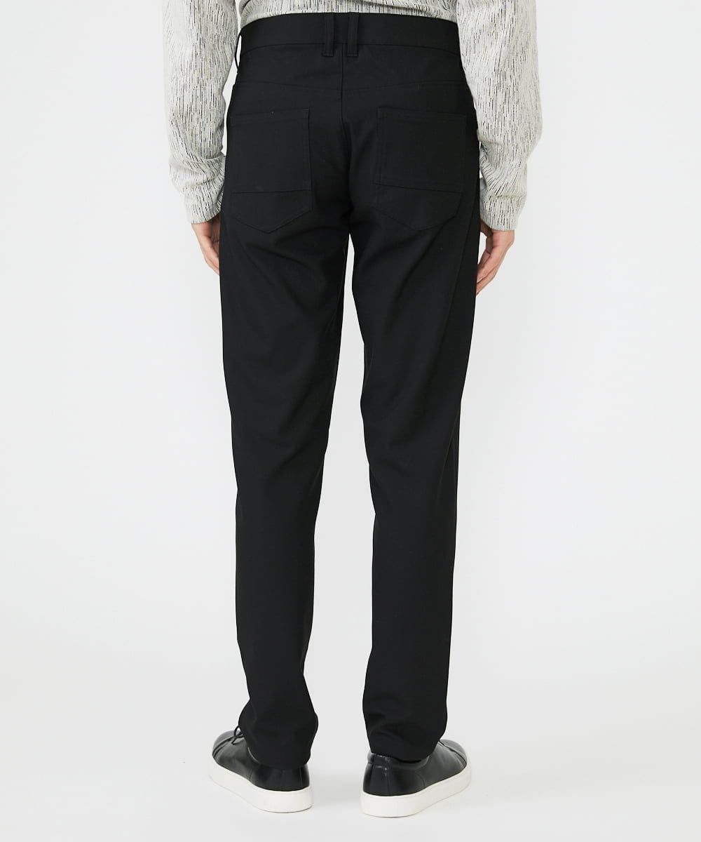 MKLAV10150 MK MICHEL KLEIN HOMME(MKミッシェルクランオム) 5ポケットブラックパンツ ブラック(94)