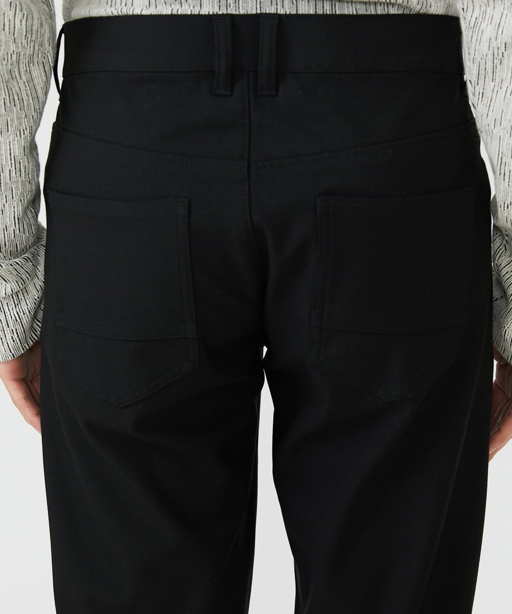 MKLAV10150 MK MICHEL KLEIN HOMME(MKミッシェルクランオム) 5ポケットブラックパンツ ブラック(94)