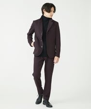 MKLAV55130 MK MICHEL KLEIN HOMME(MKミッシェルクランオム) TECスラックスパンツ パープル(77)