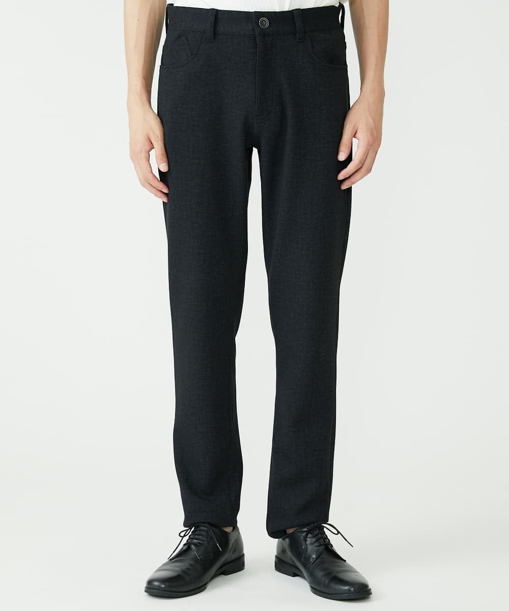 MKLAV55130 MK MICHEL KLEIN HOMME(MKミッシェルクランオム) TECスラックスパンツ ブラック(94)