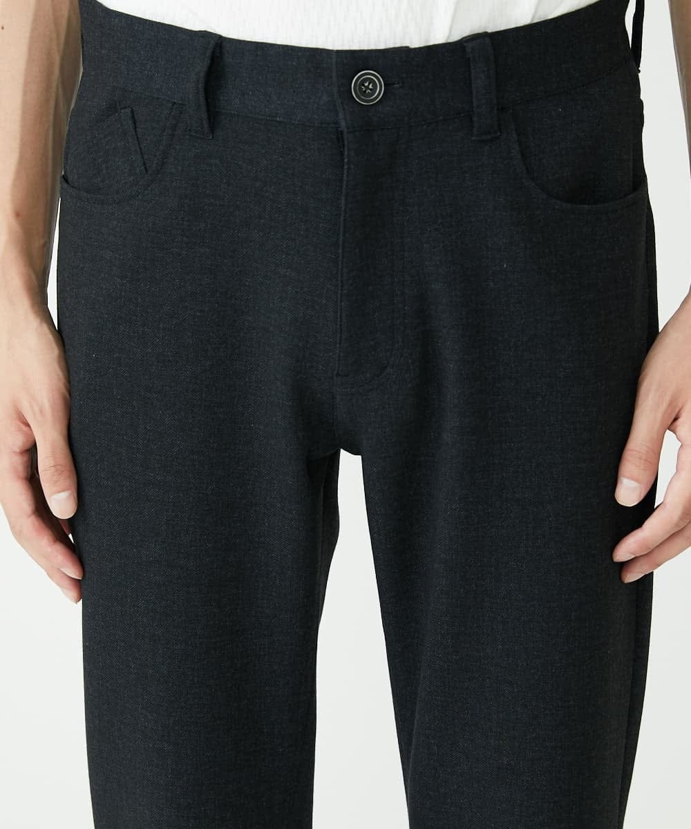 MKLAV55130 MK MICHEL KLEIN HOMME(MKミッシェルクランオム) TECスラックスパンツ ブラック(94)