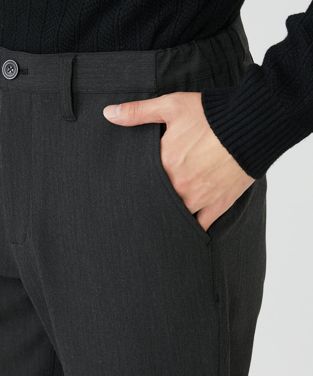 MKLAV61150 MK MICHEL KLEIN HOMME(MKミッシェルクランオム) ソフトサーモスラックス ダークグレー(93)