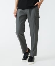 MKLAX06130 MK MICHEL KLEIN HOMME(MKミッシェルクランオム) ストレッチスマートカーゴパンツ ダークグレー(93)