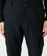MKLAX06130 MK MICHEL KLEIN HOMME(MKミッシェルクランオム) ストレッチスマートカーゴパンツ ブラック(94)