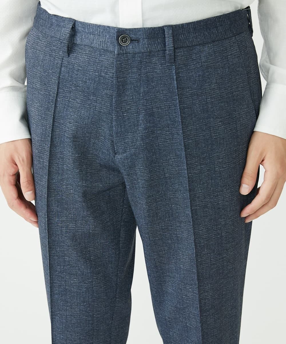 MKLAX30130 MK MICHEL KLEIN HOMME(MKミッシェルクランオム) ジャージスラックス　 ブルー(55)