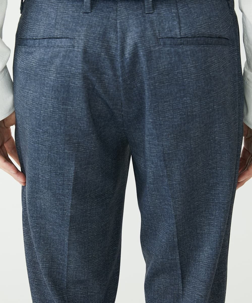 MKLAX30130 MK MICHEL KLEIN HOMME(MKミッシェルクランオム) ジャージスラックス　 ブルー(55)