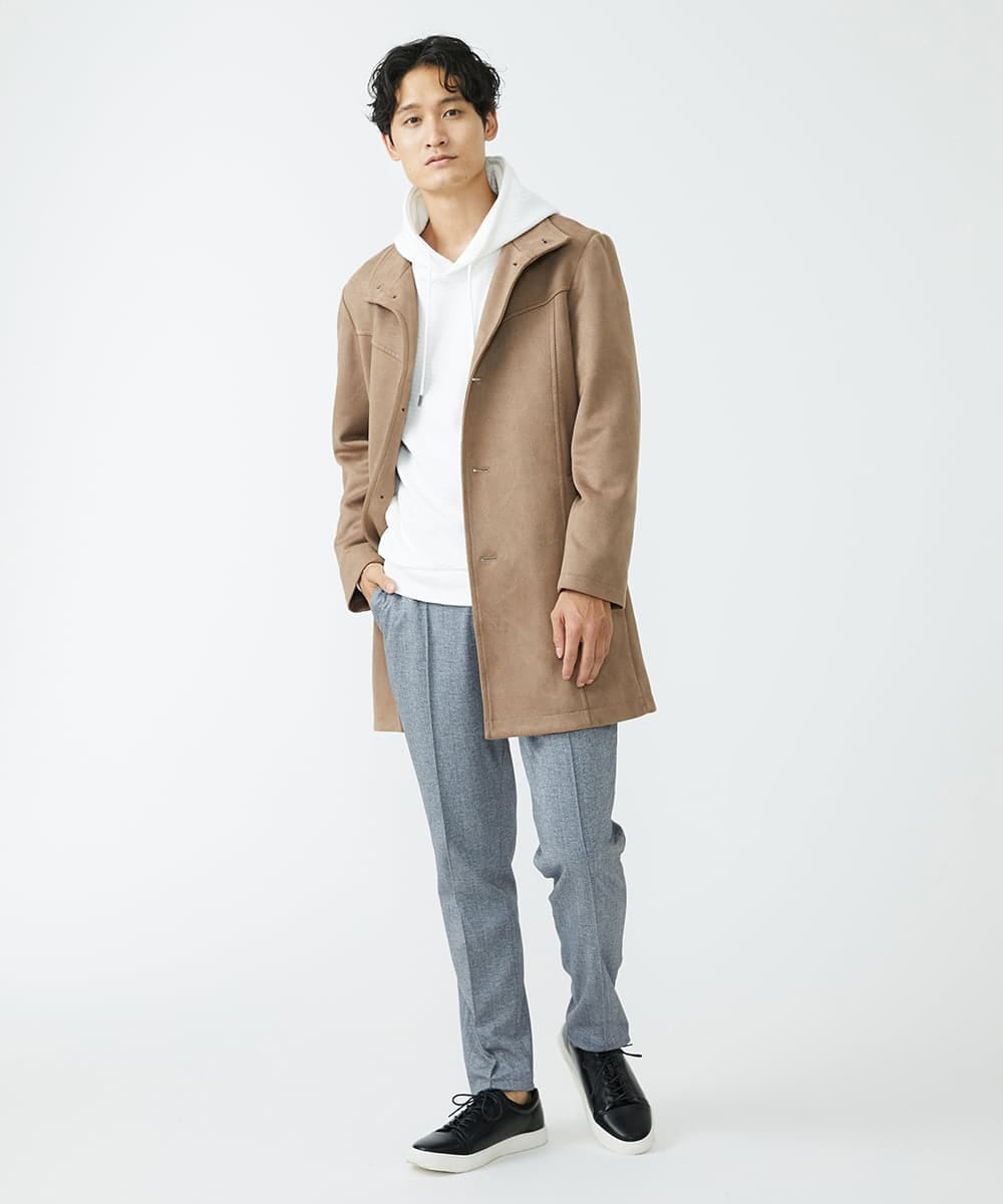 MKLAX30130 MK MICHEL KLEIN HOMME(MKミッシェルクランオム) ジャージスラックス　 ライトグレー(91)