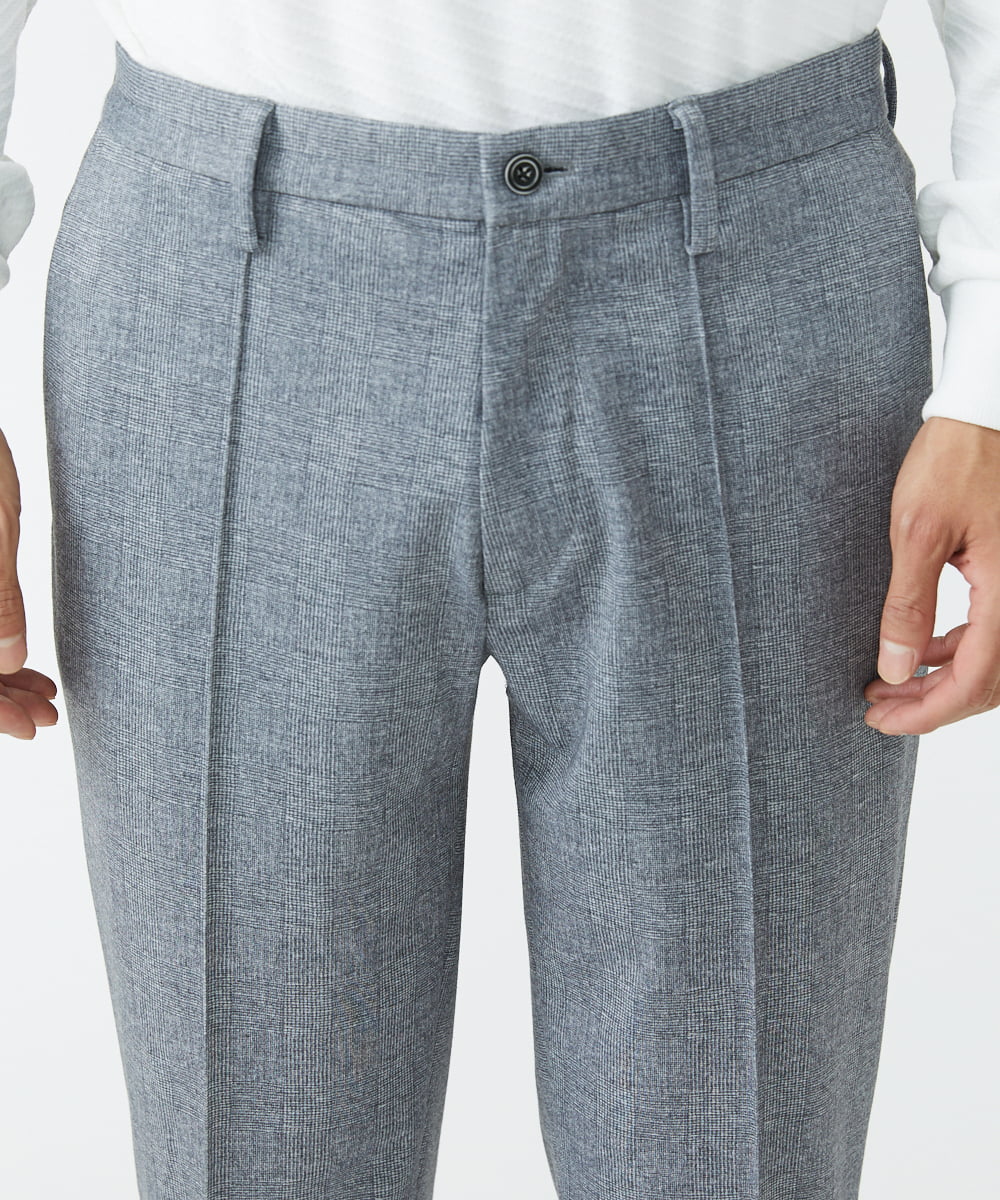 MKLAX30130 MK MICHEL KLEIN HOMME(MKミッシェルクランオム) ジャージスラックス　 ライトグレー(91)