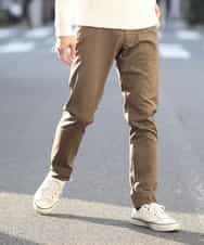 MKLCG77130 MK MICHEL KLEIN HOMME(MKミッシェルクランオム) パンツ（キャリーマンチェック） ブラウン