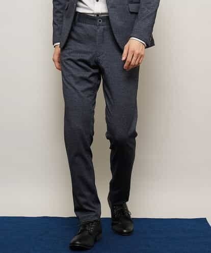 MKLDJ52110 MK MICHEL KLEIN homme パンツ/テックイージージャージ ツイード