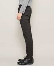 MKLDJ55130 MK MICHEL KLEIN HOMME(MKミッシェルクランオム) パンツ／テックイージージャージ　グレンチェック カーキ