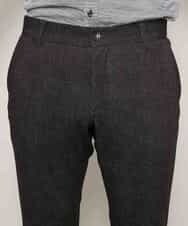 MKLDJ55130 MK MICHEL KLEIN HOMME(MKミッシェルクランオム) パンツ／テックイージージャージ　グレンチェック カーキ